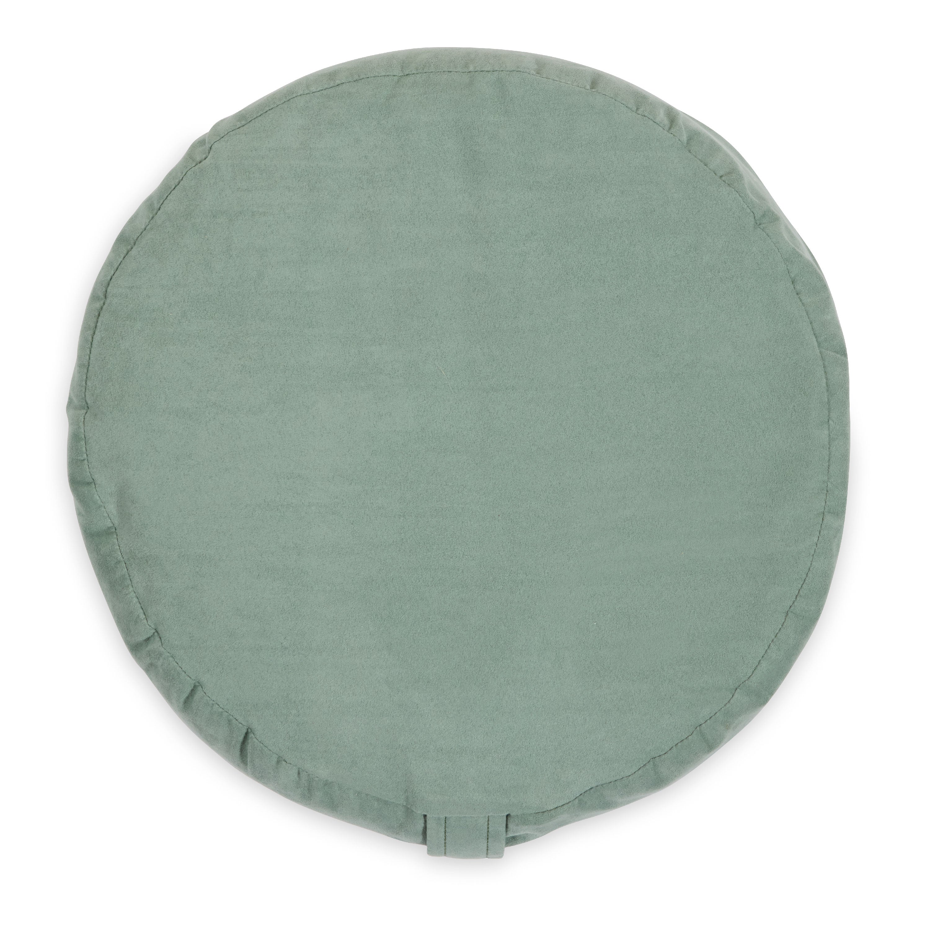 Gaiam Zafu Meditation Cushion Sage top